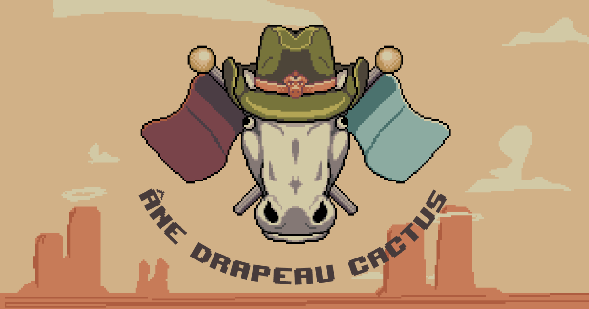 Âne Drapeau Cactus game cover art